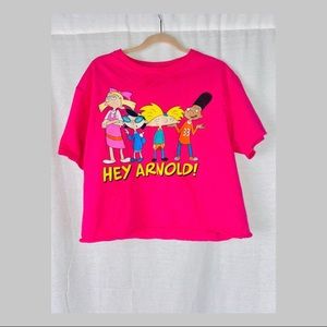 Hey Arnold Cropped T-shirt